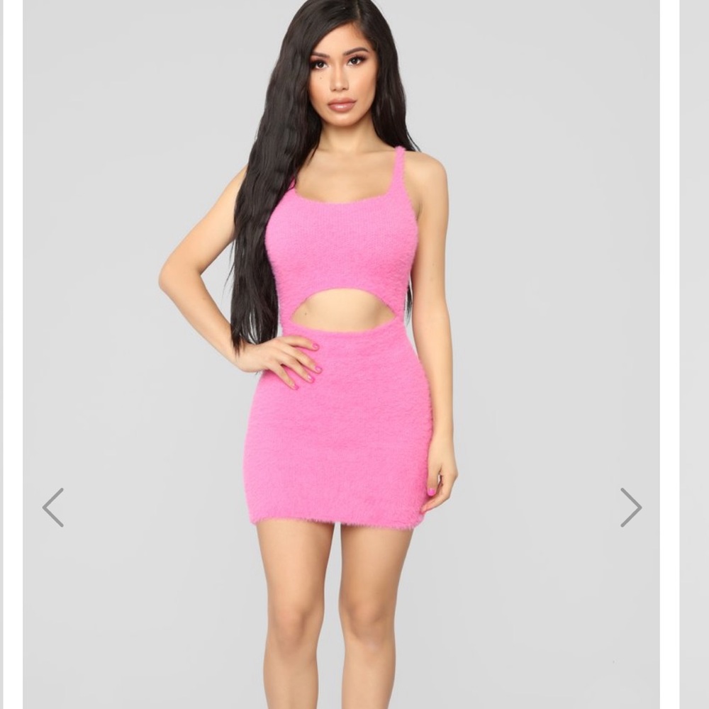 Fashion Nova  Cut Out Dress